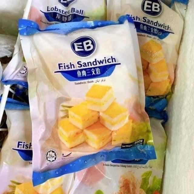 Viên sanwich cá EB 500G (Giao Hàng Hỏa Tốc)