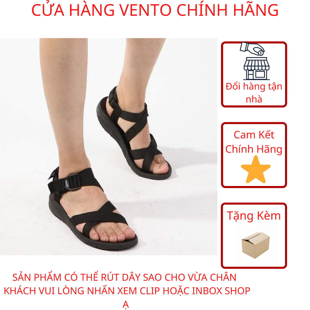 HCMGiày sandal nam cao cấp xuất khẩu thời trang thương hiệu Vento NV70