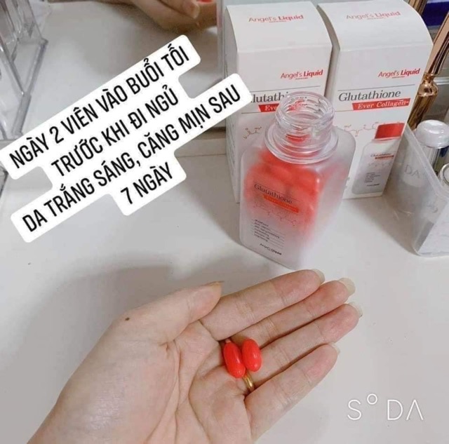 Viên Uống Đẹp Da Glutathion|72 Viên