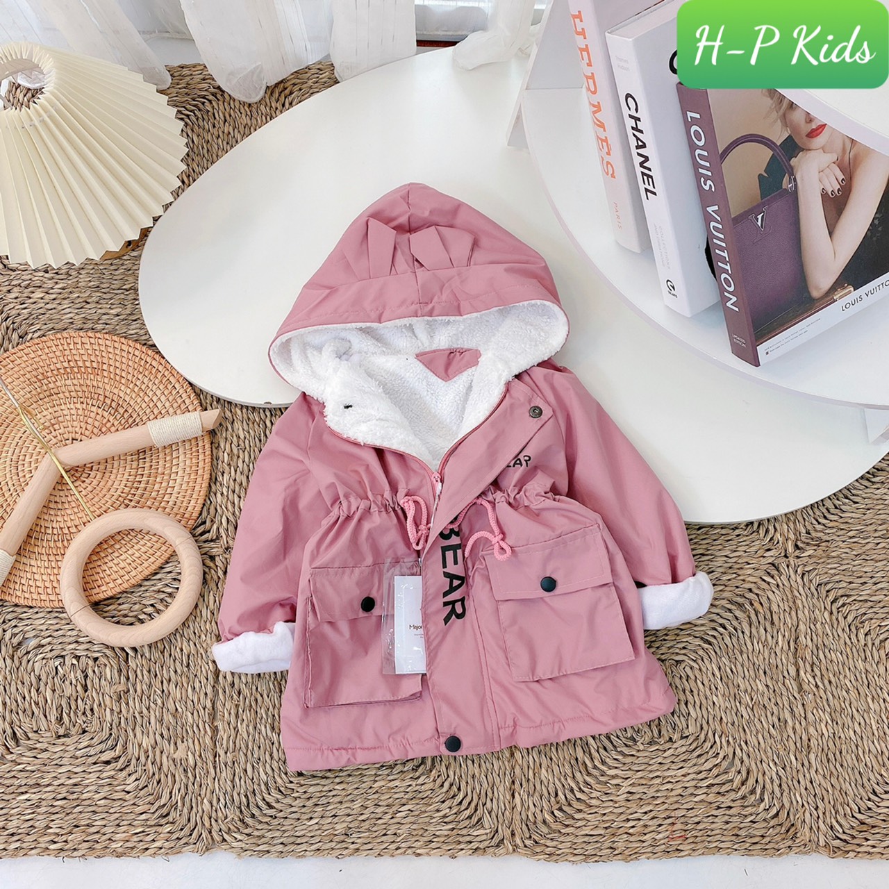 Áo Parka trẻ em/ Áo khoác mũ trẻ em