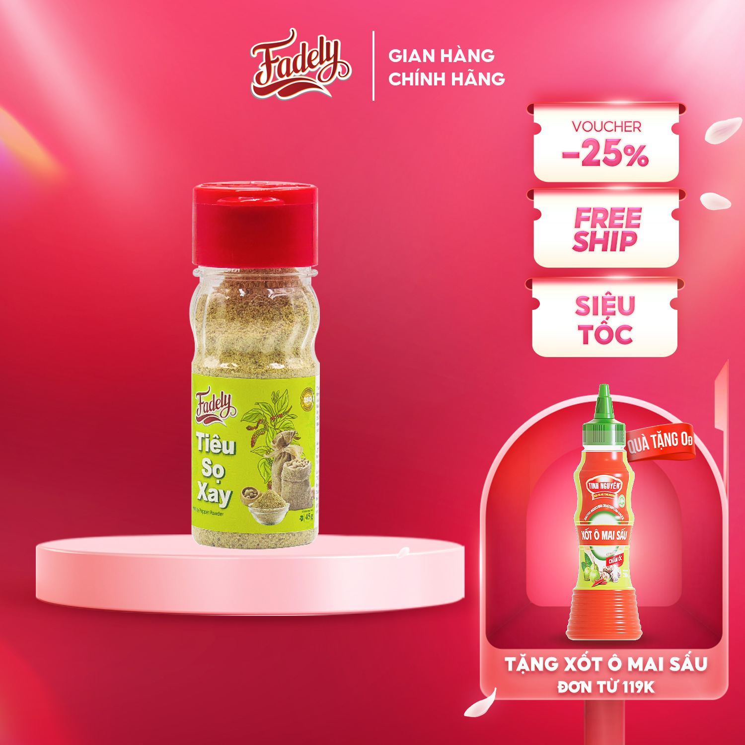 Tiêu Sọ Xay Fadely (45g)