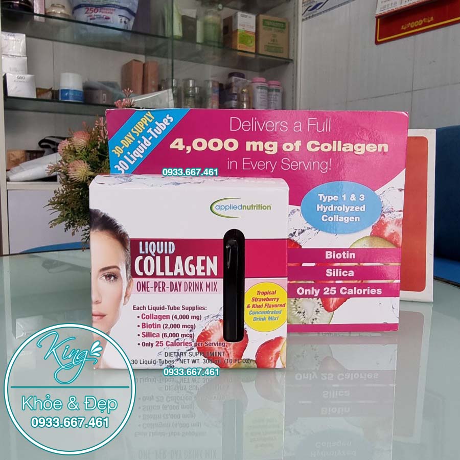 Collagen Dạng Nước Liquid Collagen 30 Ống