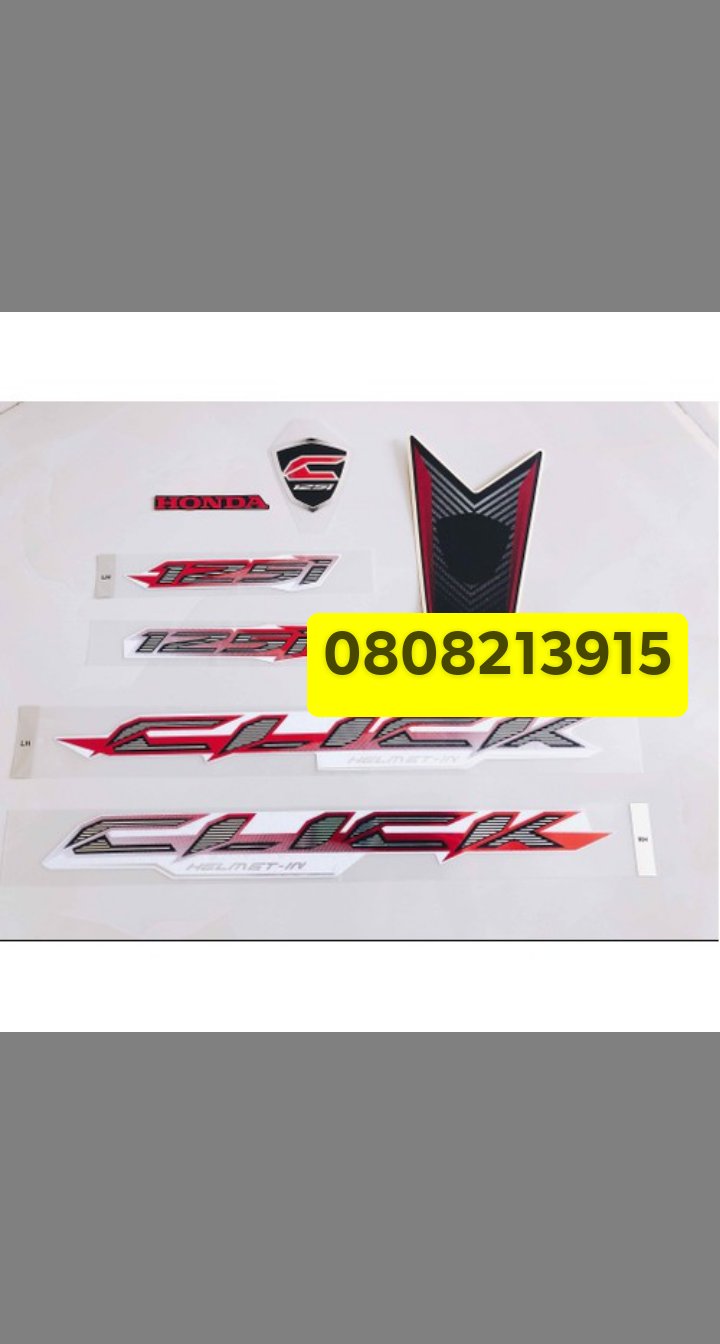 Bộ tem click 125i đời 2017