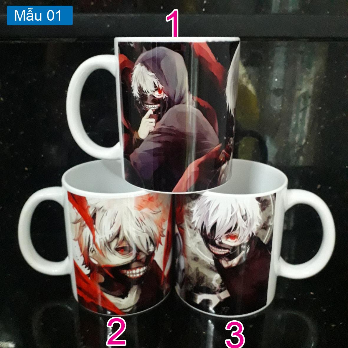 Ly sứ anime Tokyo Ghoul - nhân vật Keneki Ken