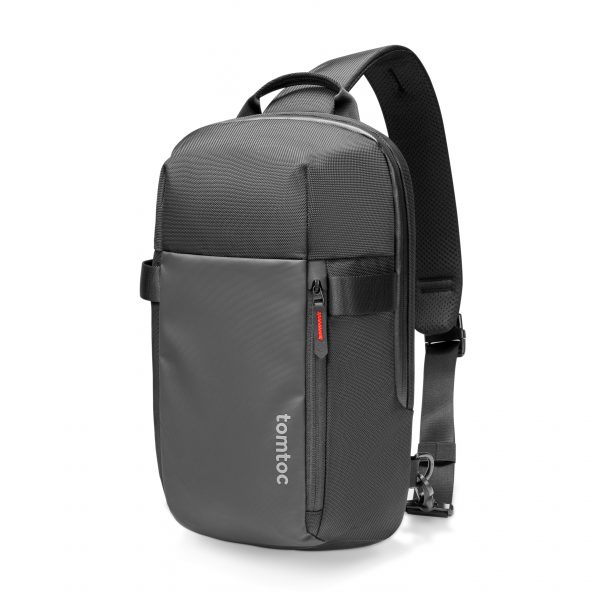 TÚI ĐEO CHÉO TOMTOC EXPLORER SLING BAG- BLACK (14 INCH)