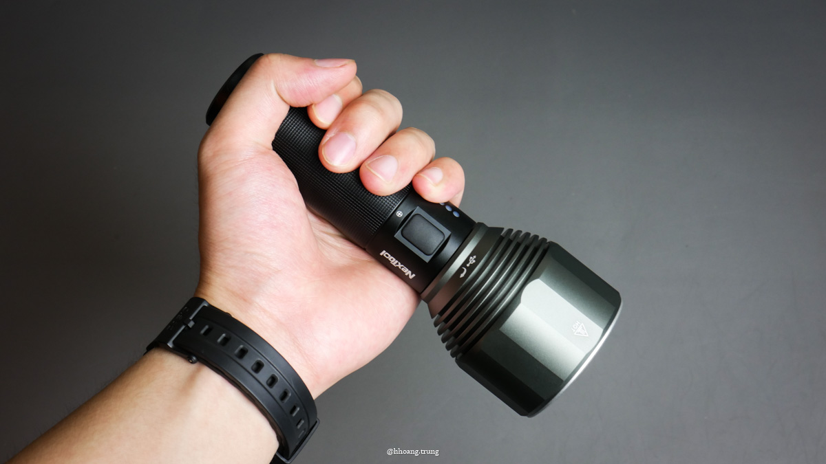 Đèn pin Xiaomi NexTool XPH50.2 2000lm 6500K Chiếu xa 380m cổng sạc USB-C