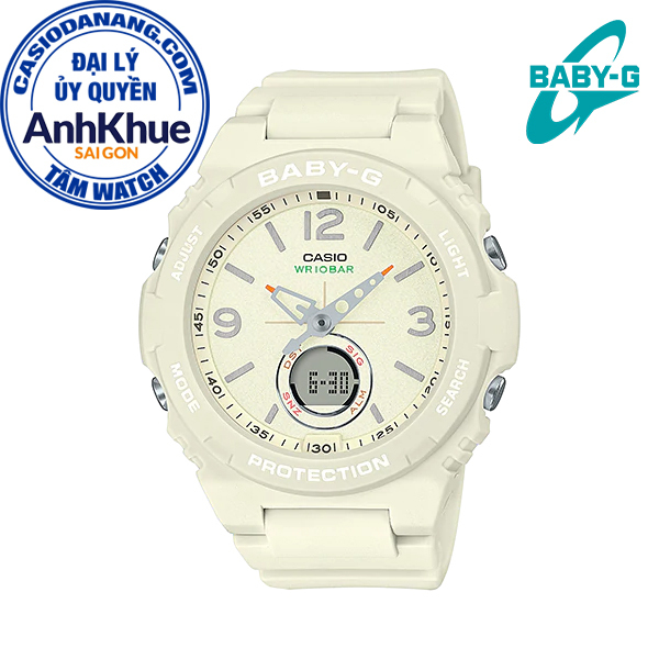 Đồng hồ nữ dây nhựa Casio Baby-G chính hãng Anh Khuê BGA-260-7ADR (42mm)