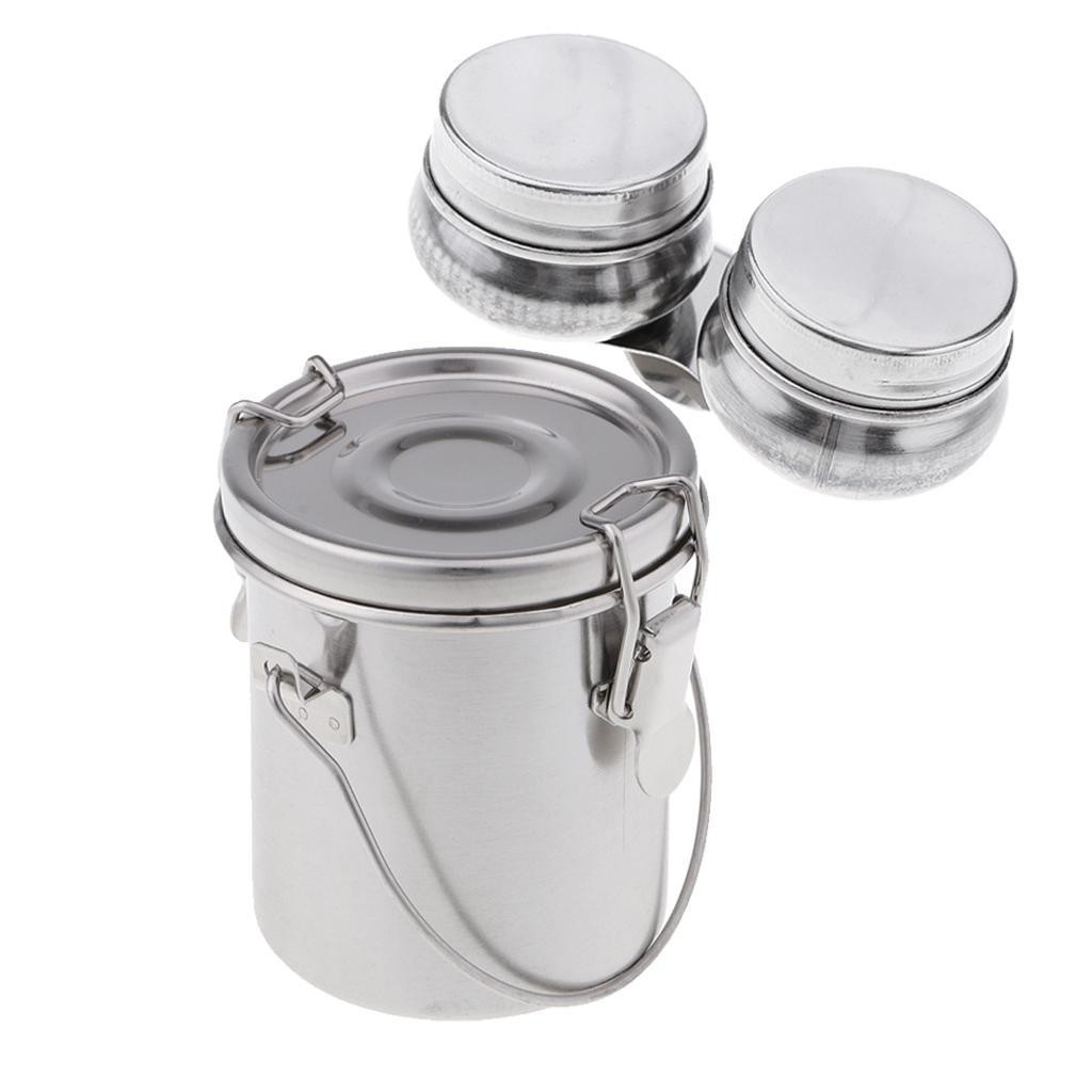 Lọ rửa cọ vẽ chất liệu inox