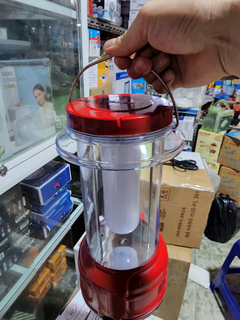[HCM]ĐÈN SẠC CHIẾU SÁNG KHẨN CẤP KT 302