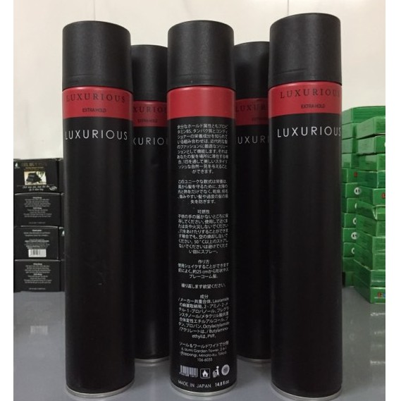 Gôm Xịt Tóc Luxu