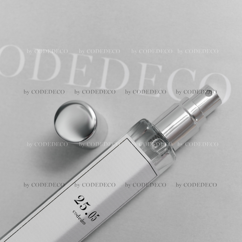 Tinh dầu nước hoa CODEDECO 25.05 nữ tính, trẻ trung, tươi mới 10ml - Dạng xịt