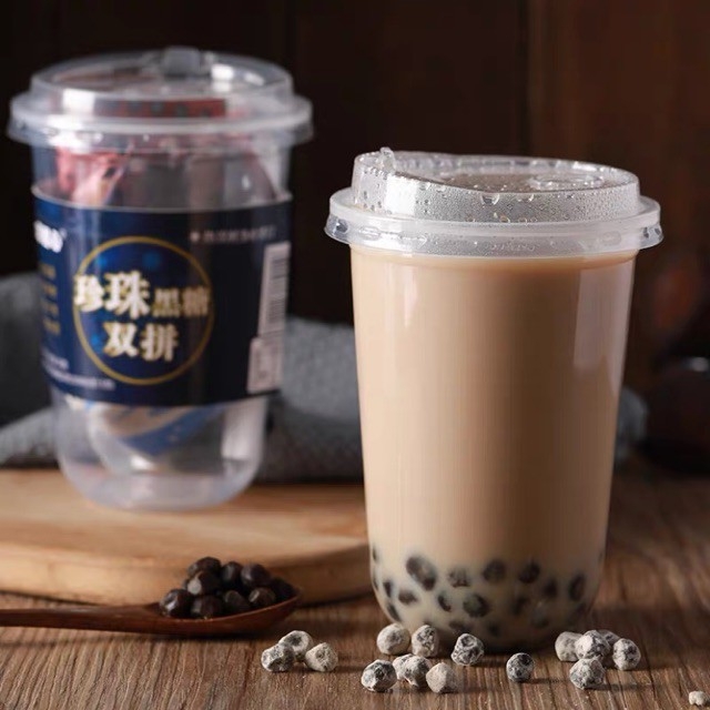 [HCM]Trà sữa tự pha trân châu đường đen Qicai