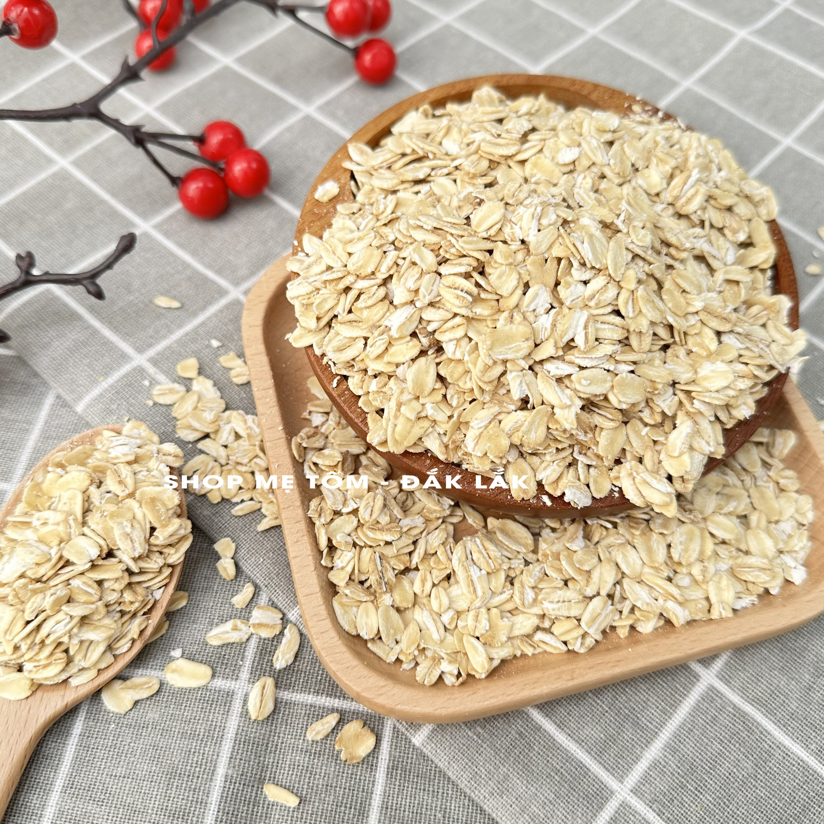 (500Gr) Yến Mạch Cán Mỏng Nguyên Cám Nhập Khẩu Úc