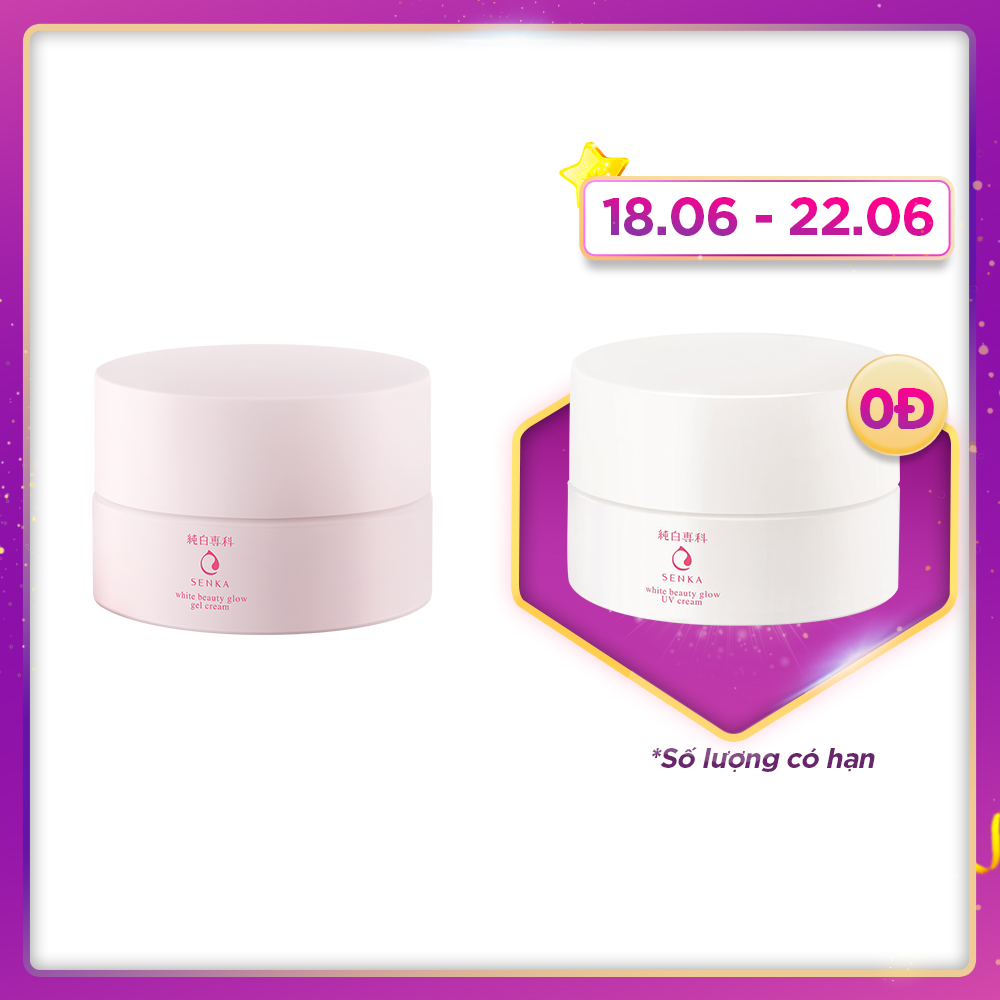 Kem dưỡng trắng da ban đêm Senka. Mua 1 tặng 1 lúc 12-13h|ProductId:424