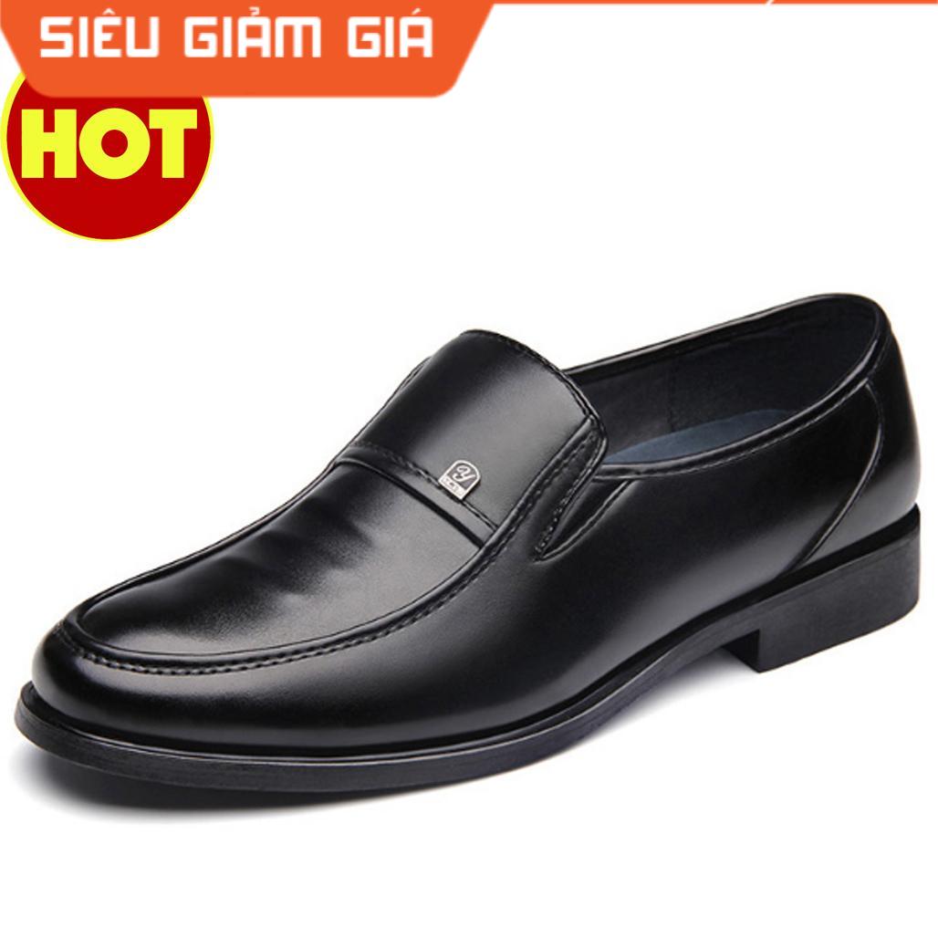 Giày lười da nam cao cấp shinfa g61, giày lười công sở nam mới