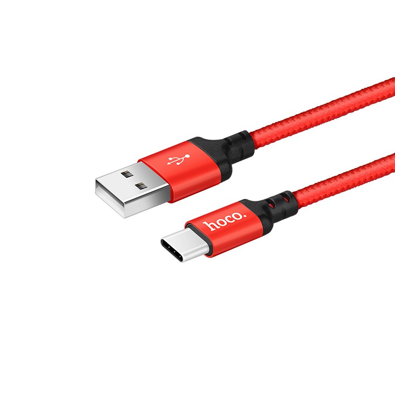 Cáp sạc nhanh dây dù type c x14 2.0a 1m