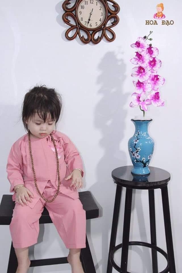 [HCM]đồ lam đi chùa trẻ em mẫu hò vẽ