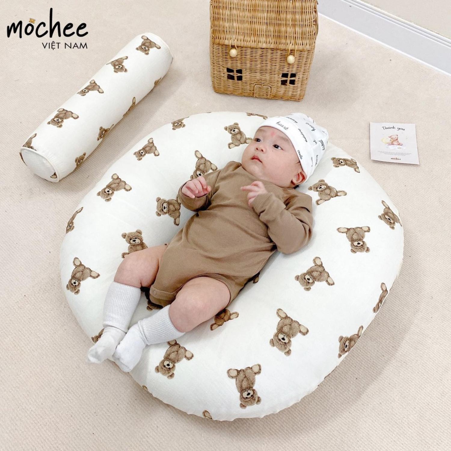 Gối Chống Trào Ngược MUSLIN Mochee