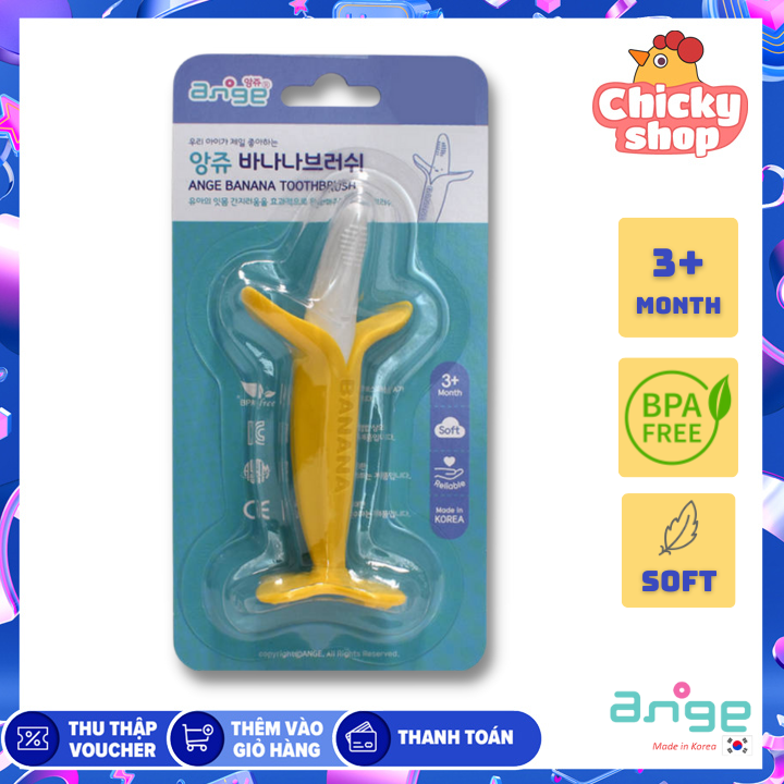 Ngậm Nướu ANGE Hàn Quốc dành cho bé từ 3 tháng +