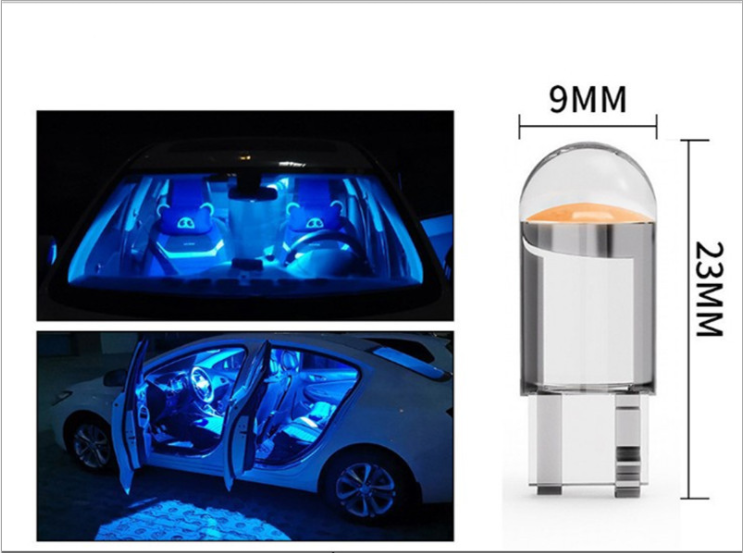 Đèn LED  T10 Siêu Sáng Lắp .Ôtô, Xe Máy  4 bóng