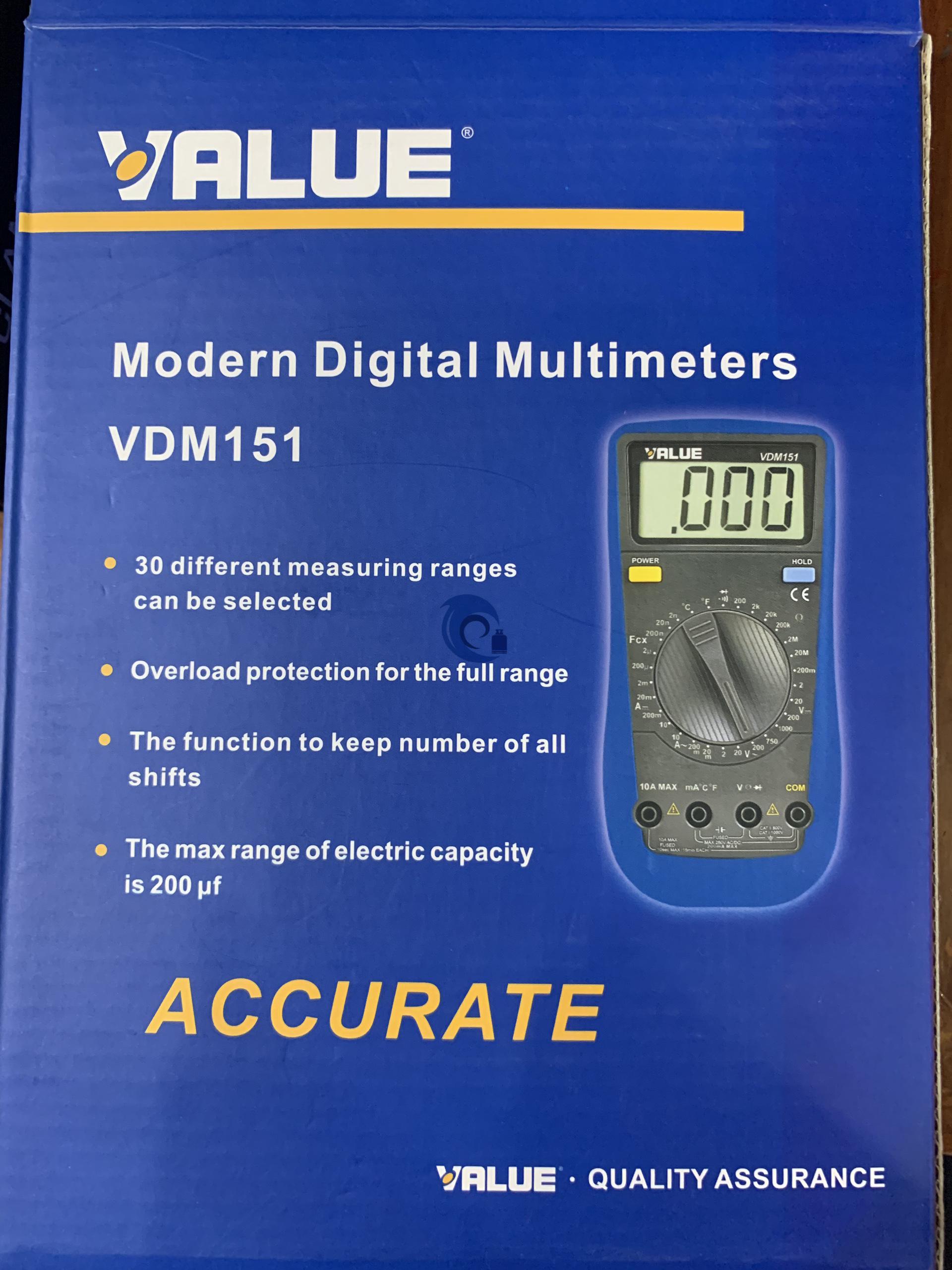 Đồng Hồ Vạn Năng Value