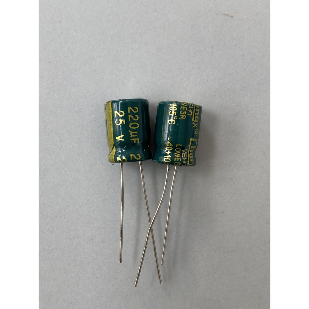 Combo 5 tụ 220uf/25v