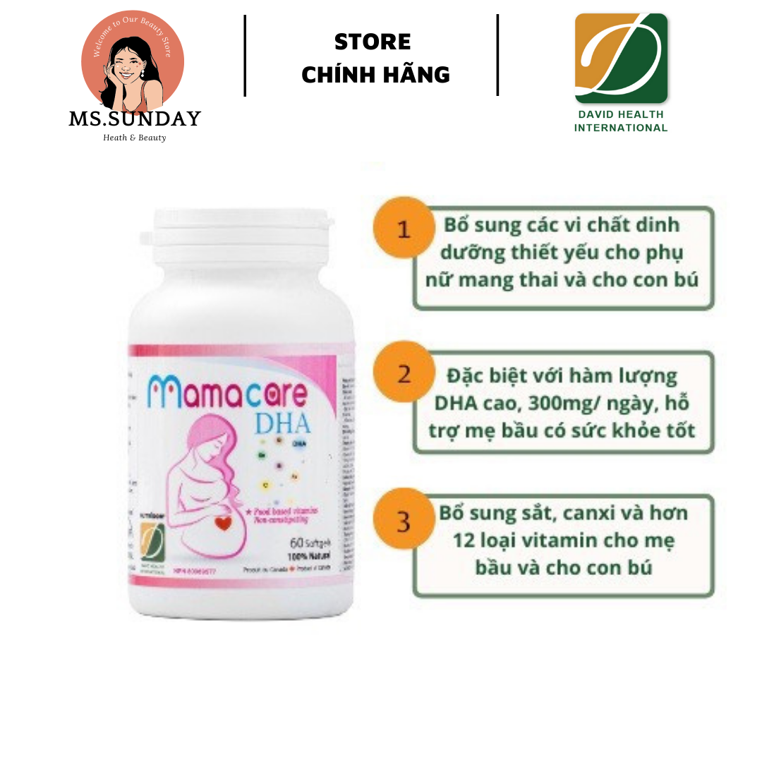 NUTRIDOM MAMACARE DHA - David Health - Canada
