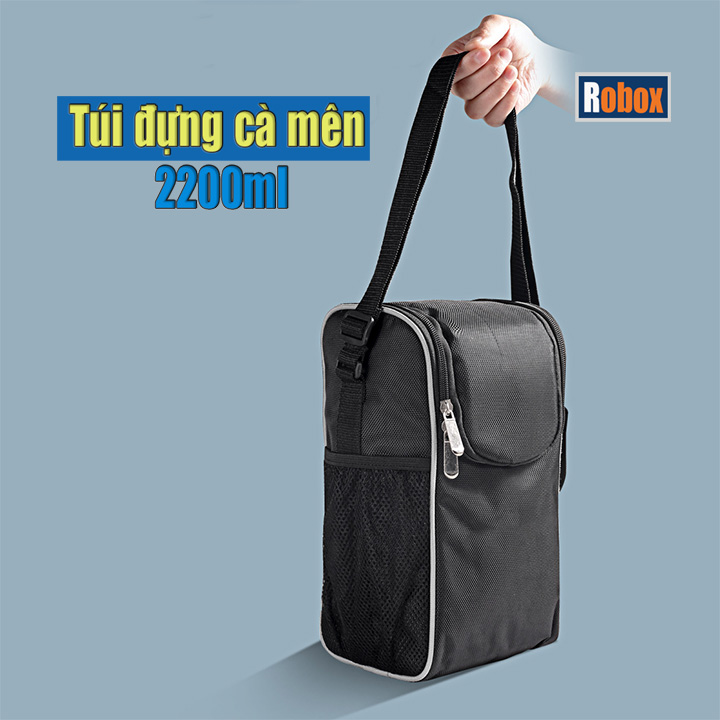 Túi 3 lớp đựng hộp cơm đựng cà mên cao cấp