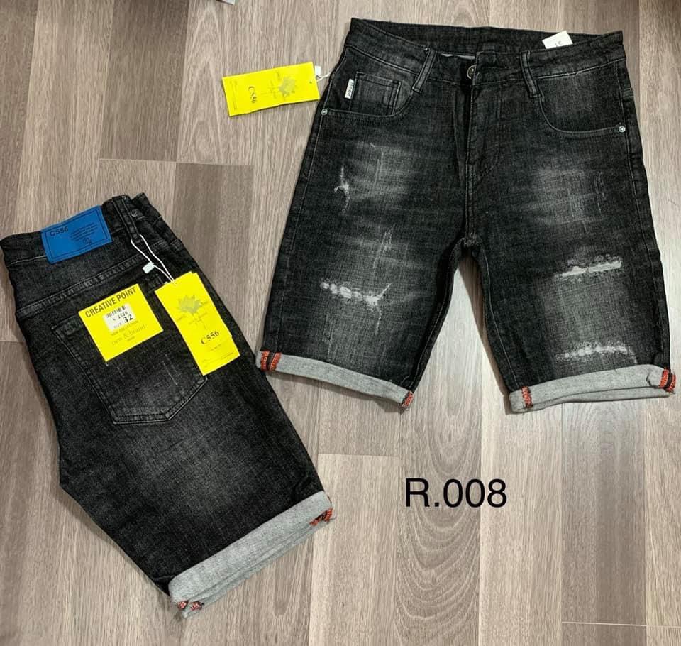 quần short jean nam cao cấp có rách