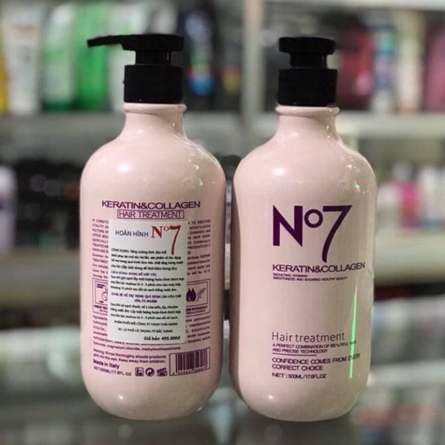 Kem hấp ủ tóc chuẩn salon - dưỡng tóc và phục hồi tóc hư tổn no7❤
