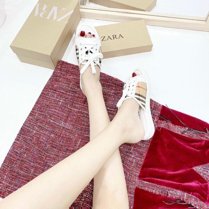┇✹  Dép Quai Ngang Buộc Dây 2 Màu