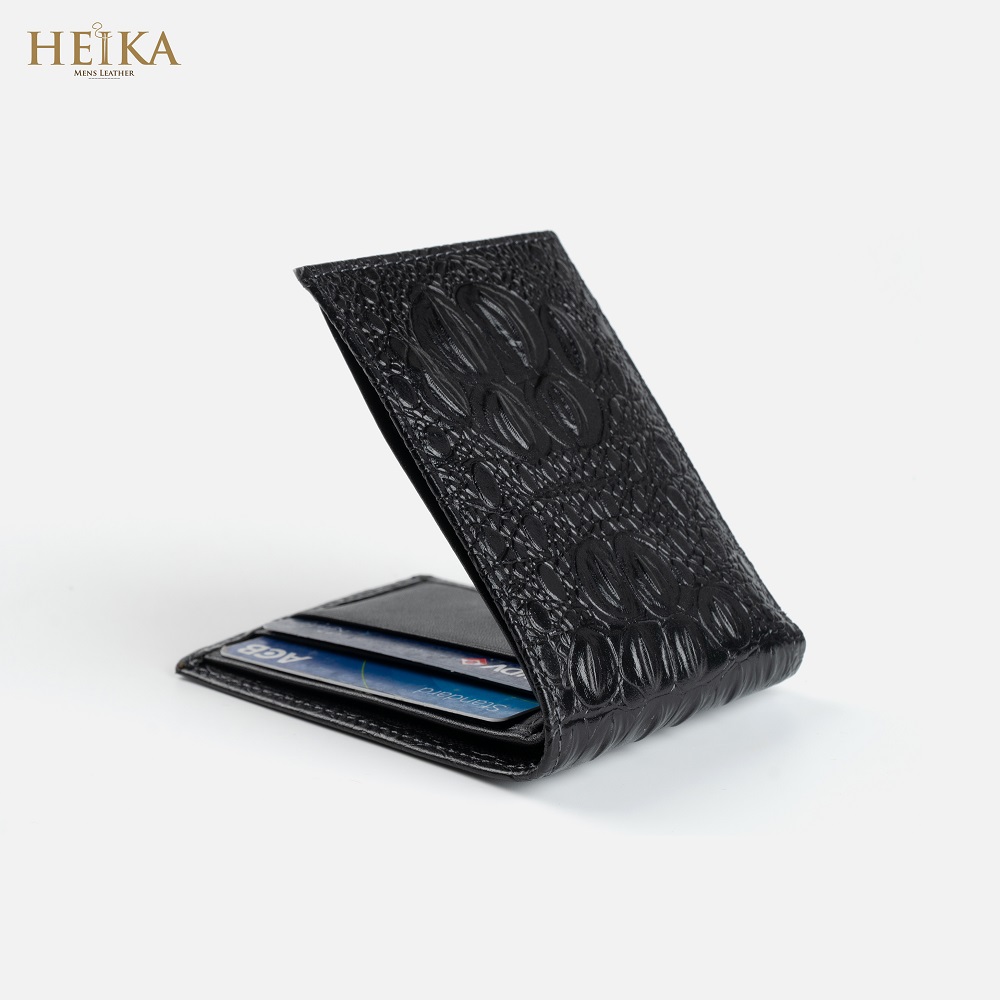 Bóp nam/Ví nam Mony da bò cao cấp thương hiệu HEIKA