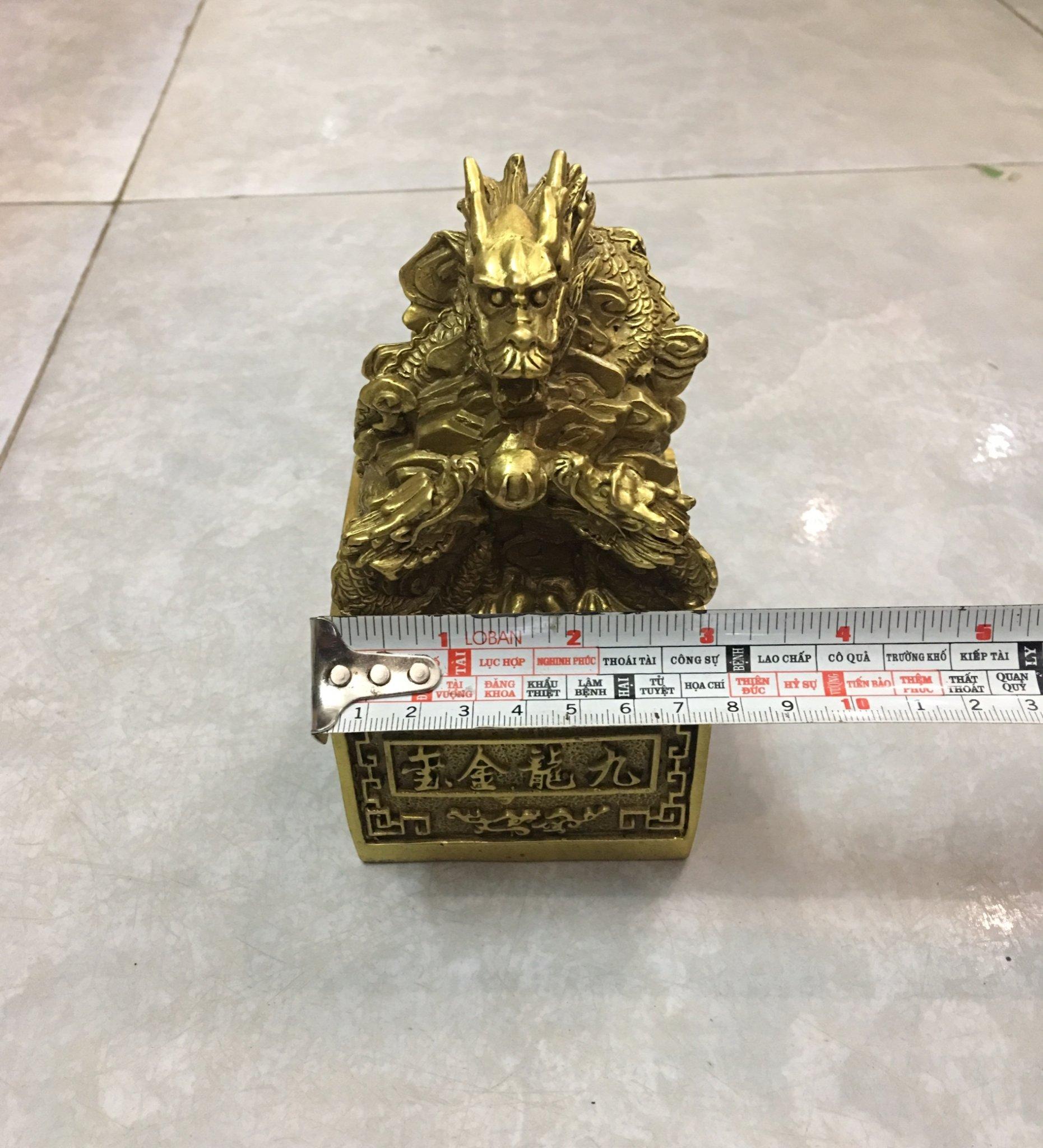 Long ấn đồng phong thuỷ quyền lực