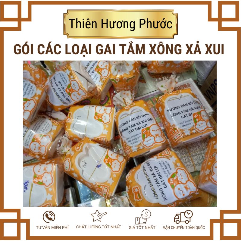 Các loại gai Xông tắm giải hạn xả xui Thái