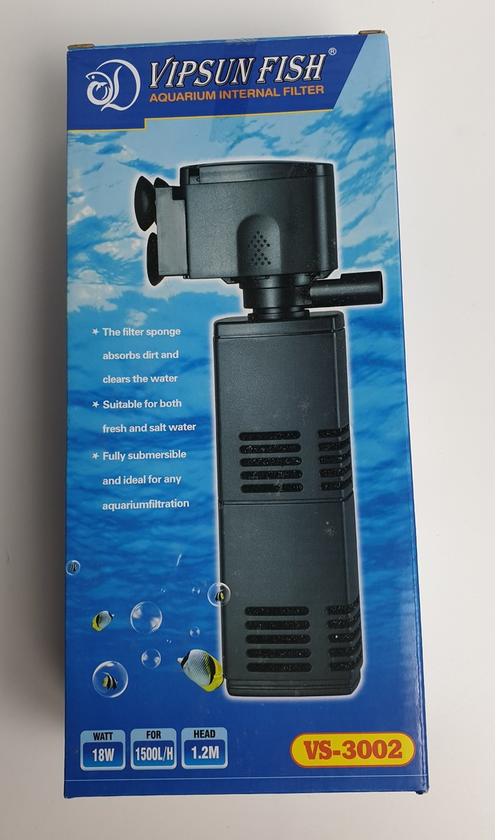 Lọc đứng Vipsun Vs-3002 lọc nước và tạo oxy cho hồ cá