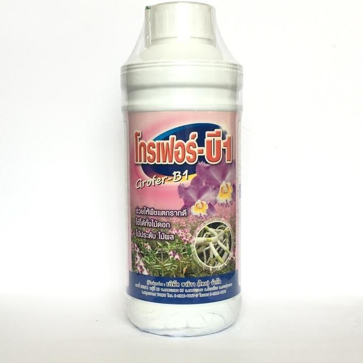 Phân bón lá cao cấp vitamin B1 Grofer B1 chai 1 Lít nhập khẩu Thái Lan