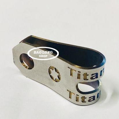 Pát Kẹp Titan Gắn Dây Dầu (100% Titan)