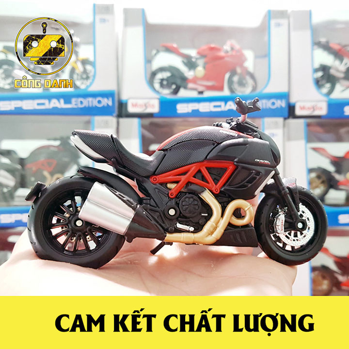Mô hình xe Ducati Diavel- Mô Hình Xe Moto