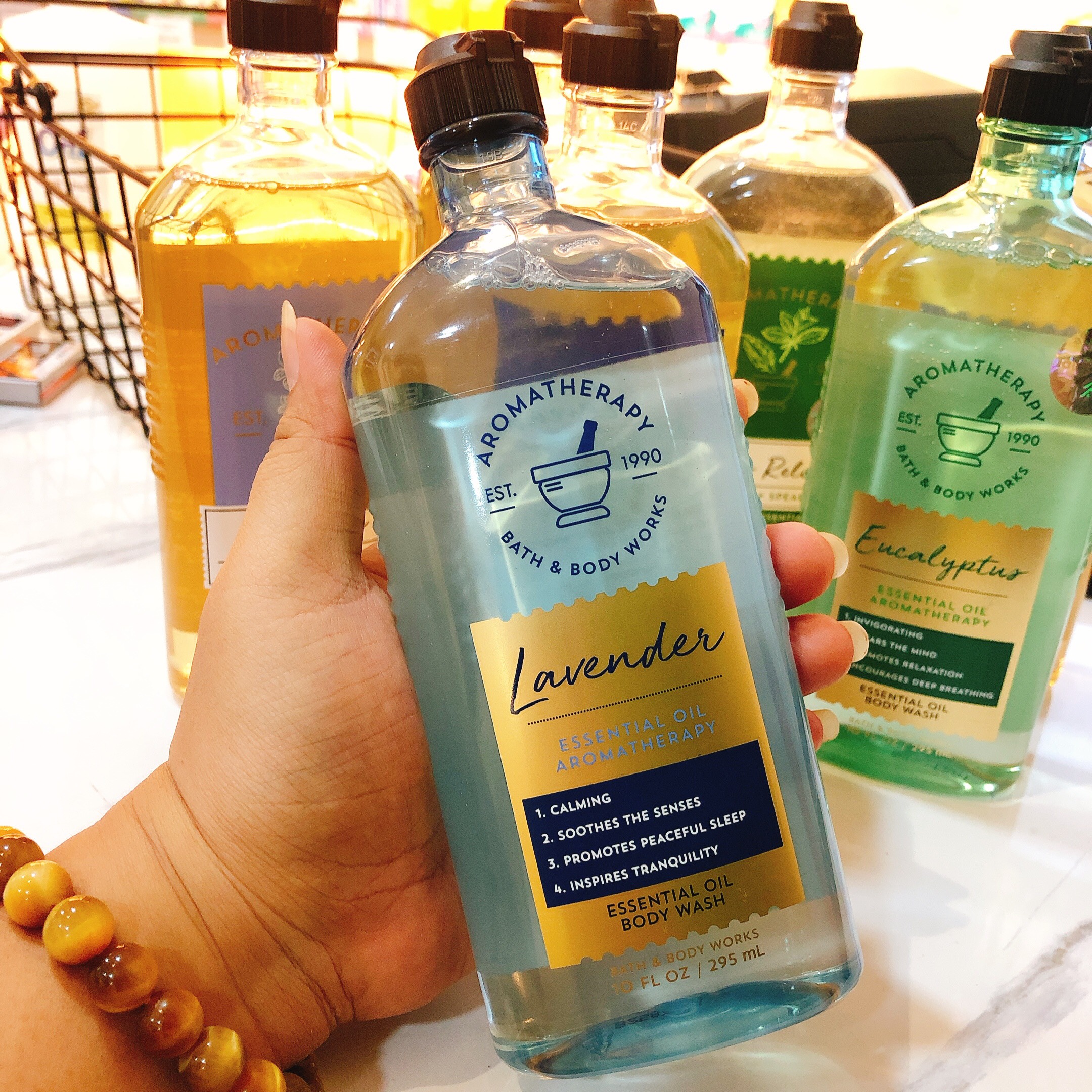 Sữa tắm tinh dầu thư giãn BBW Aromatherapy