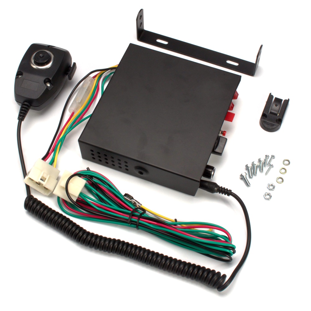 Bộ Amply Còi Hú Xe Chuyên Dụng CJB-200W 9 Chế Độ Tiếng Kêu Cảnh Báo - Tặng Kèm Micro Cầm Tay