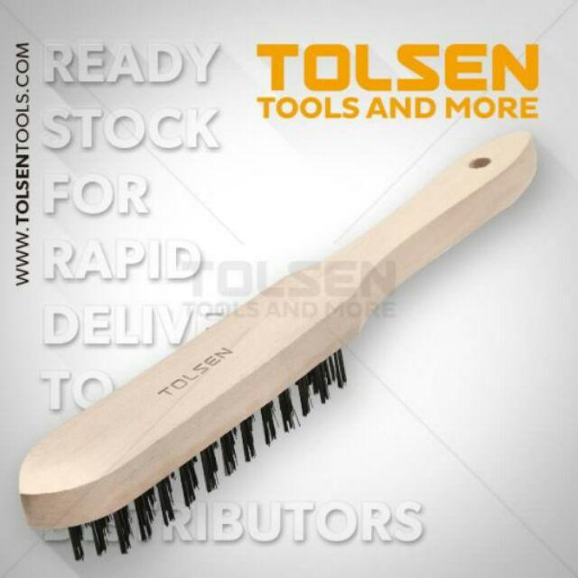 Bàn chải sắtt 4 lines tolsen 32062