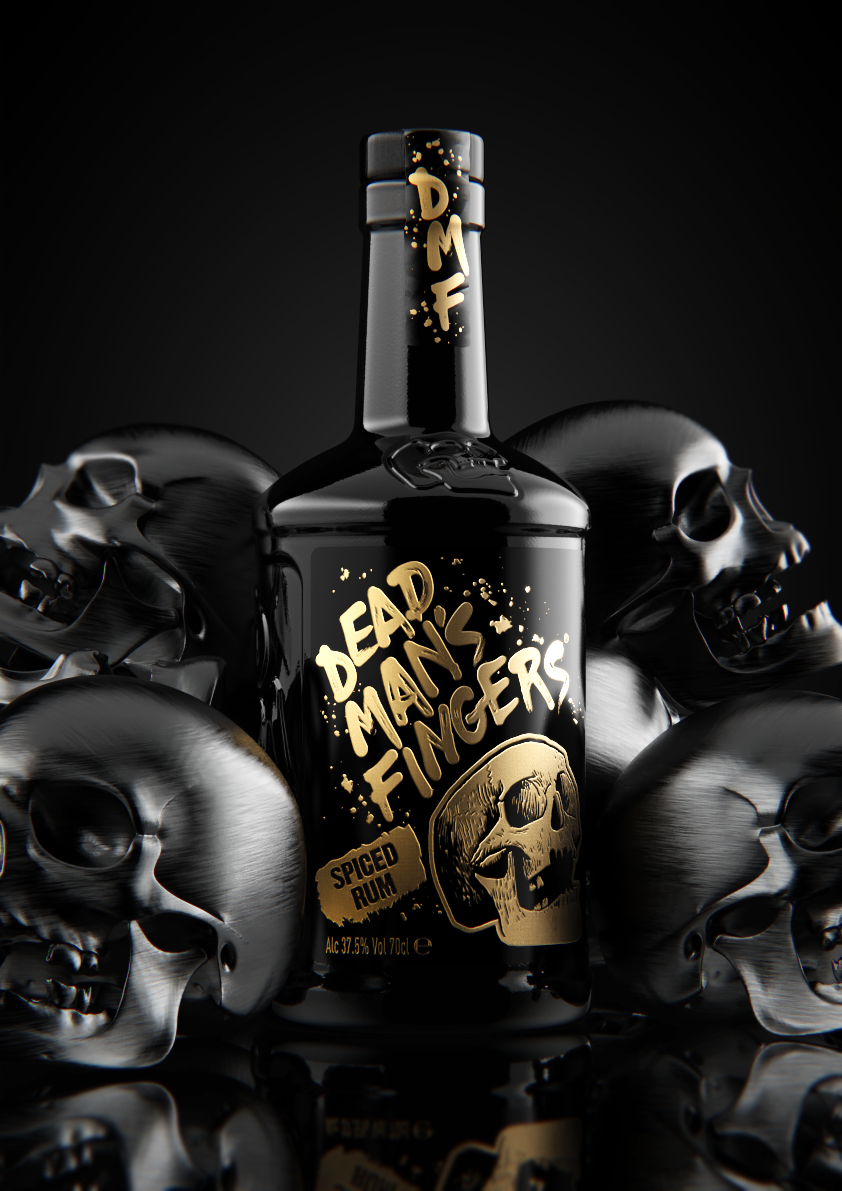 [Genuine] Dead Man's Fingers Spiced Rum - 700ml -37.5%