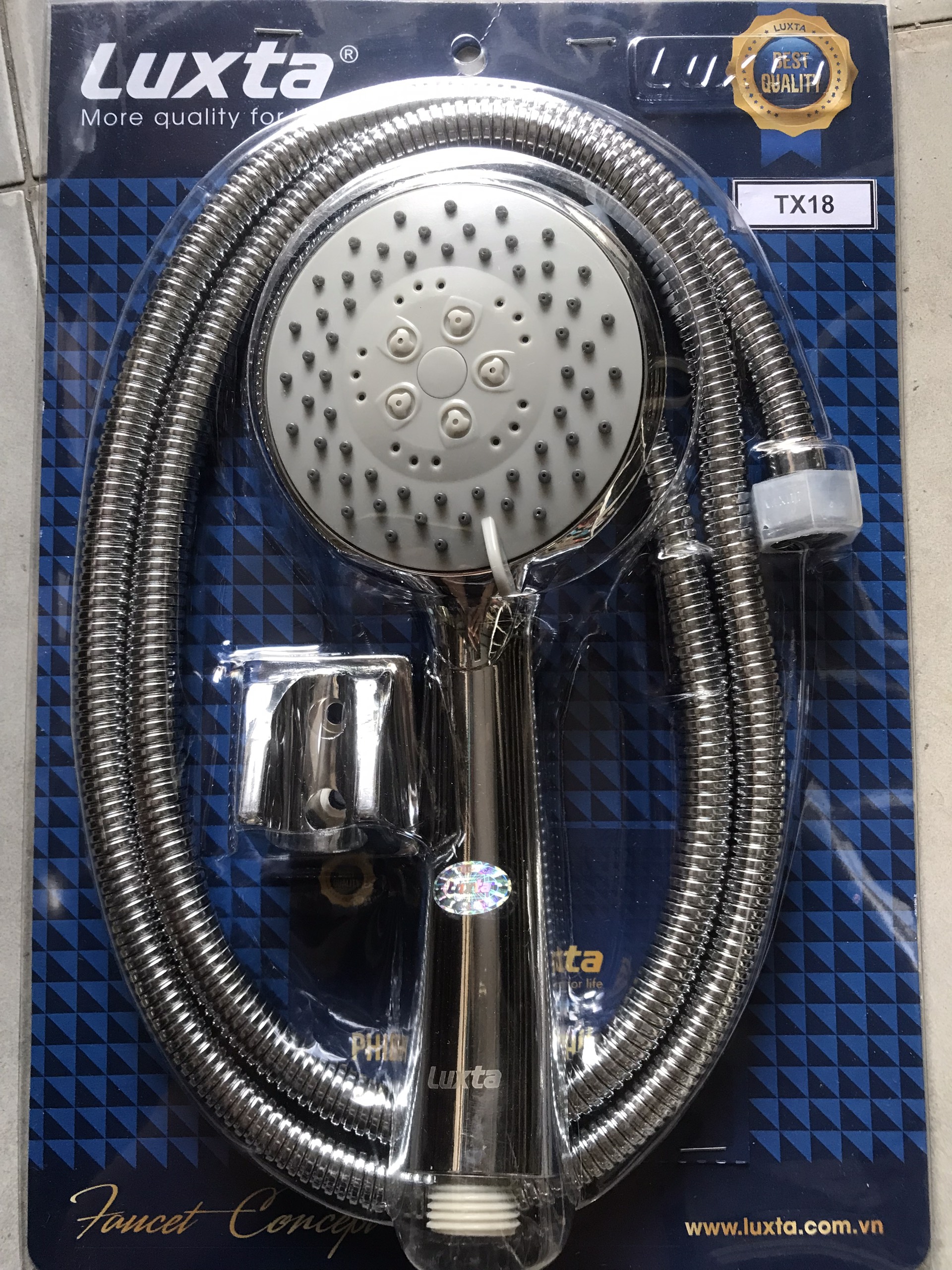 Bộ vòi sen tắm cao cấp luxta -3 chế độ tx18- bh 1 năm