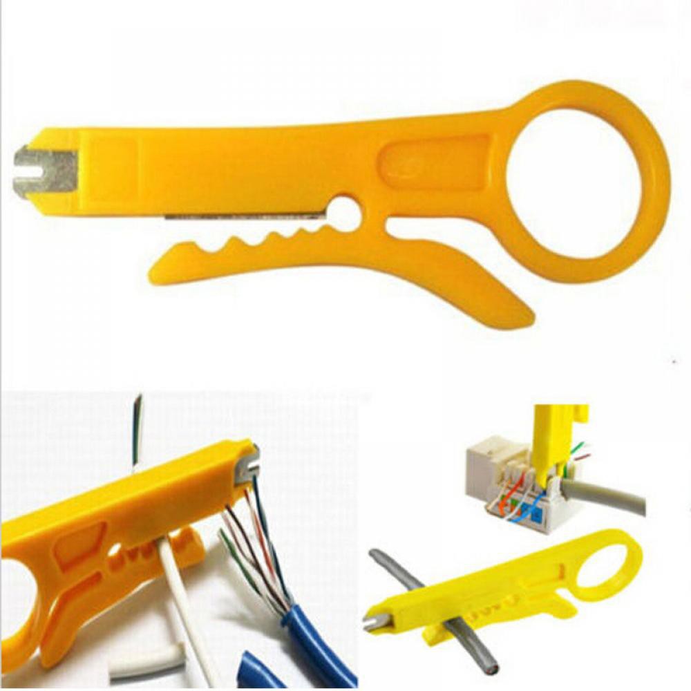 Kềm tuốt + nhấn dây mạng, dây điện