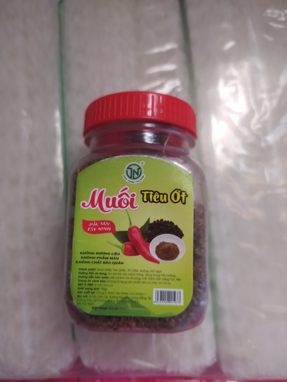 Muối tiêu ớt Tân Nhiên 100g