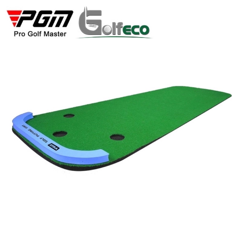 Golf Putting Mat - 3-Hole Putting Practice Mat