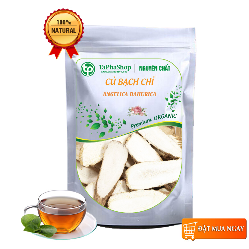 Củ bạch chỉ khô 100g - tấn phát