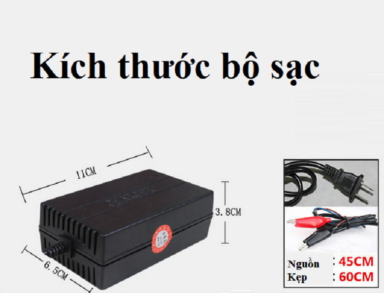 Sạc bình ắc quy 12v - Sạc ắc quy