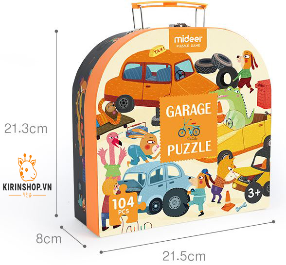 Xếp Hình Vali Garage - Mideer