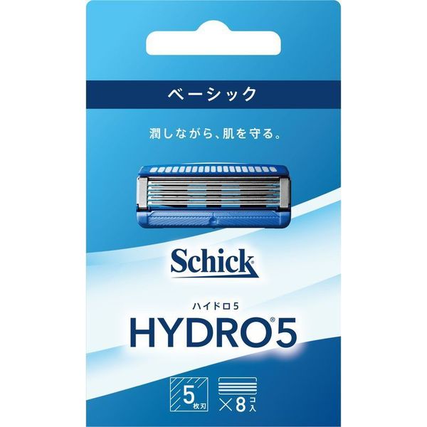 Vỉ 8 lưỡi dao Schick Hydro 5 - Japan